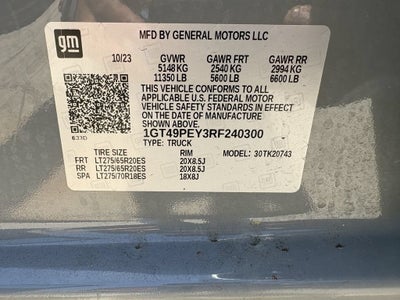 2024 GMC Sierra 2500 HD AT4