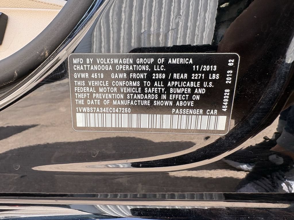2014 Volkswagen Passat SE
