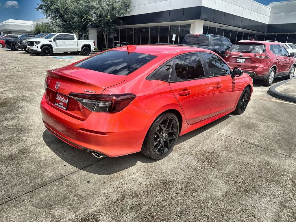 2025 Honda Civic Sedan Sport