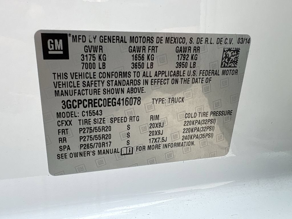 2014 Chevrolet Silverado 1500 LT
