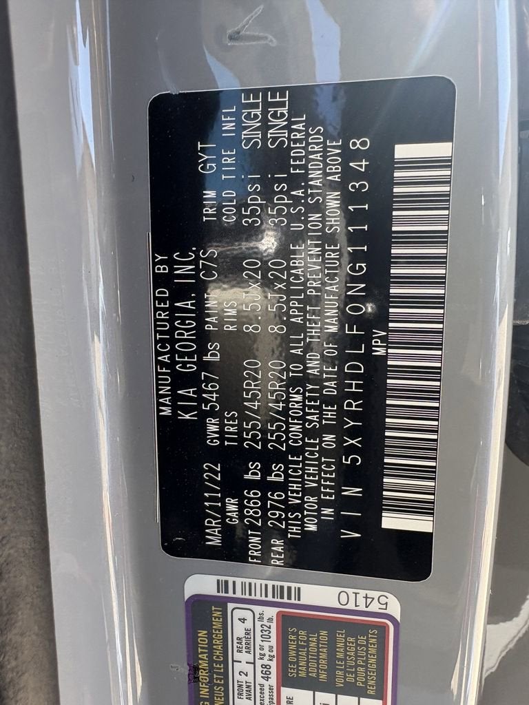 2022 Kia Sorento X-Line EX