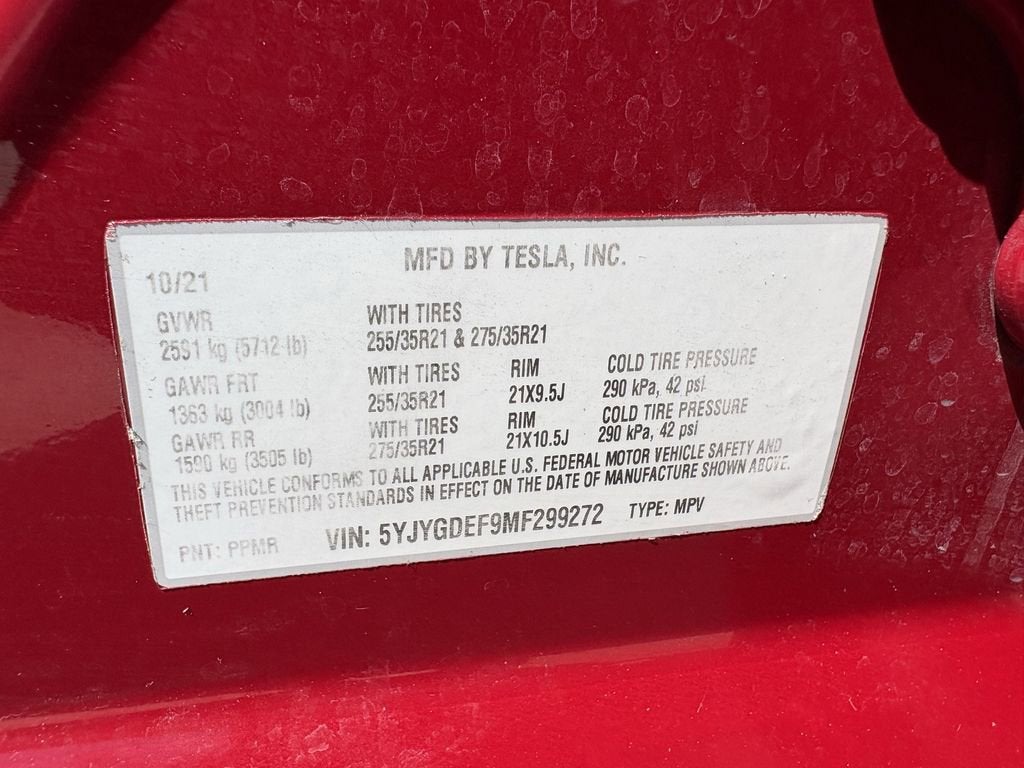 2021 Tesla Model Y Performance