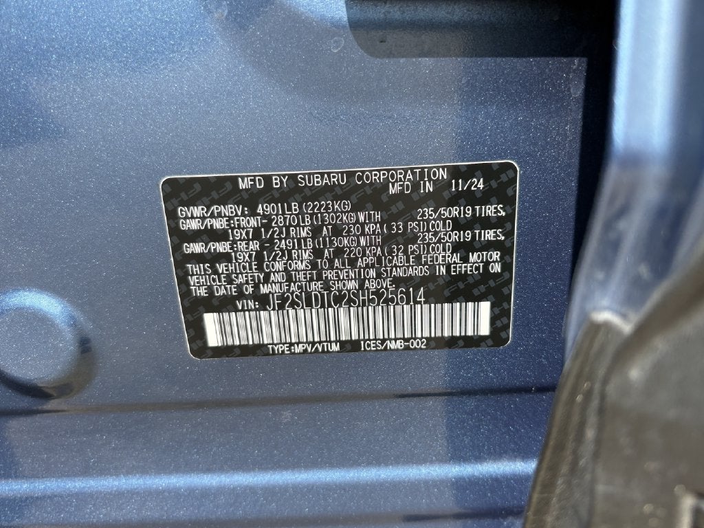 2025 Subaru Forester Touring