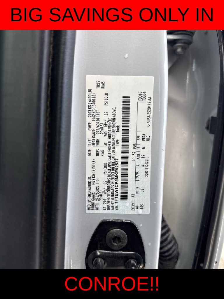 2021 Ford F-150 XL