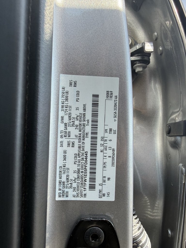 2023 Ford F-150 Platinum