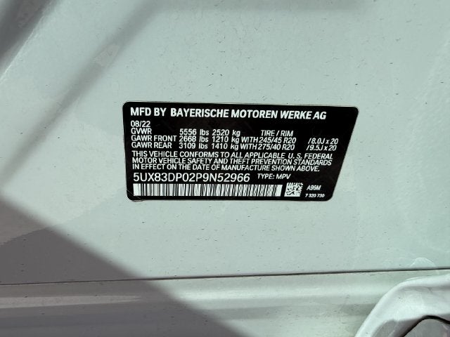2023 BMW X3 M40i