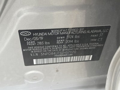 2020 Hyundai Elantra SEL