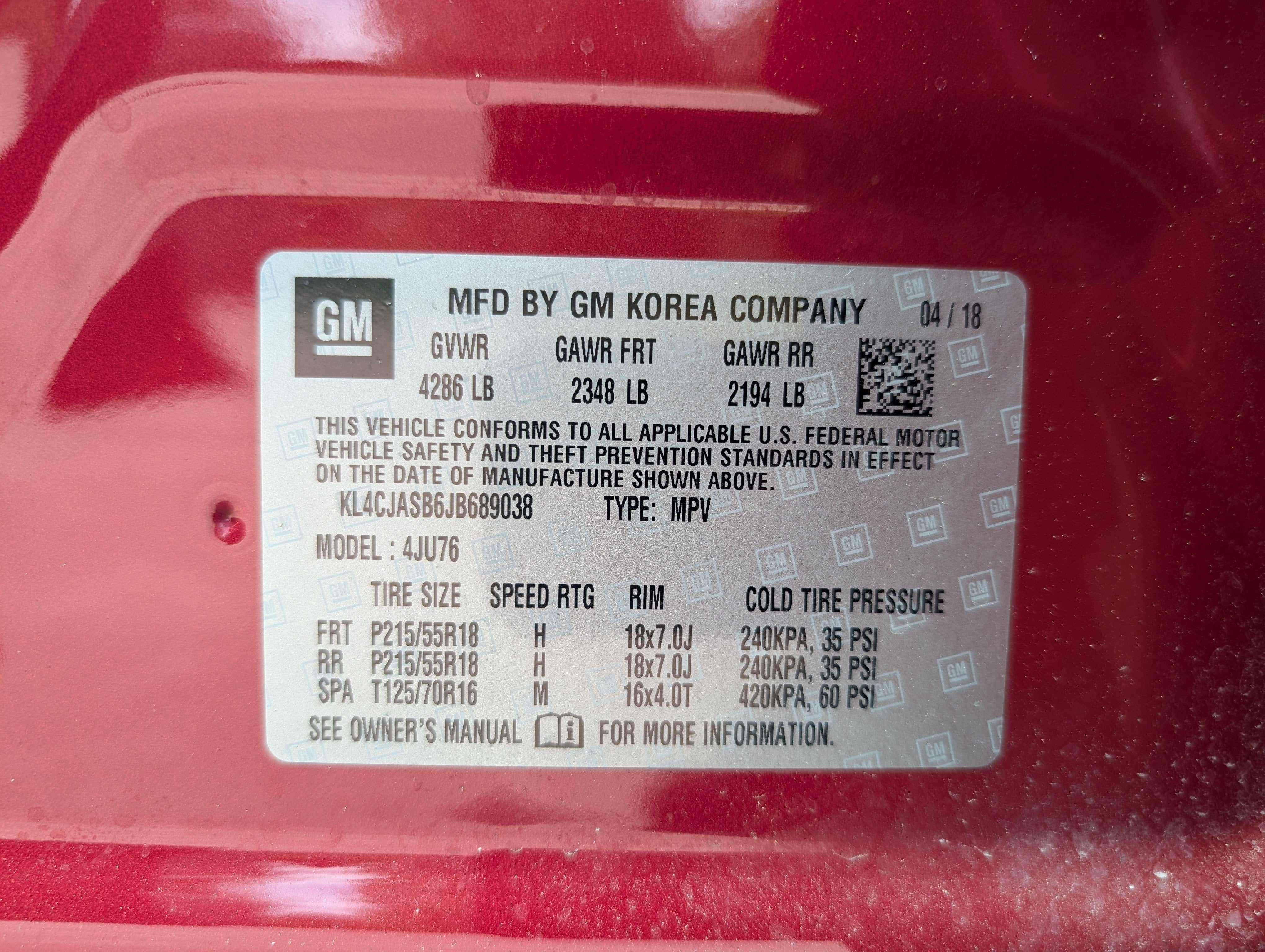 2018 Buick Encore Preferred