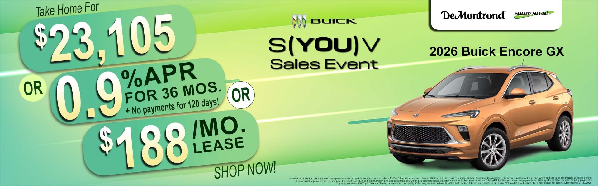 2026 BUICK ENCORE GX