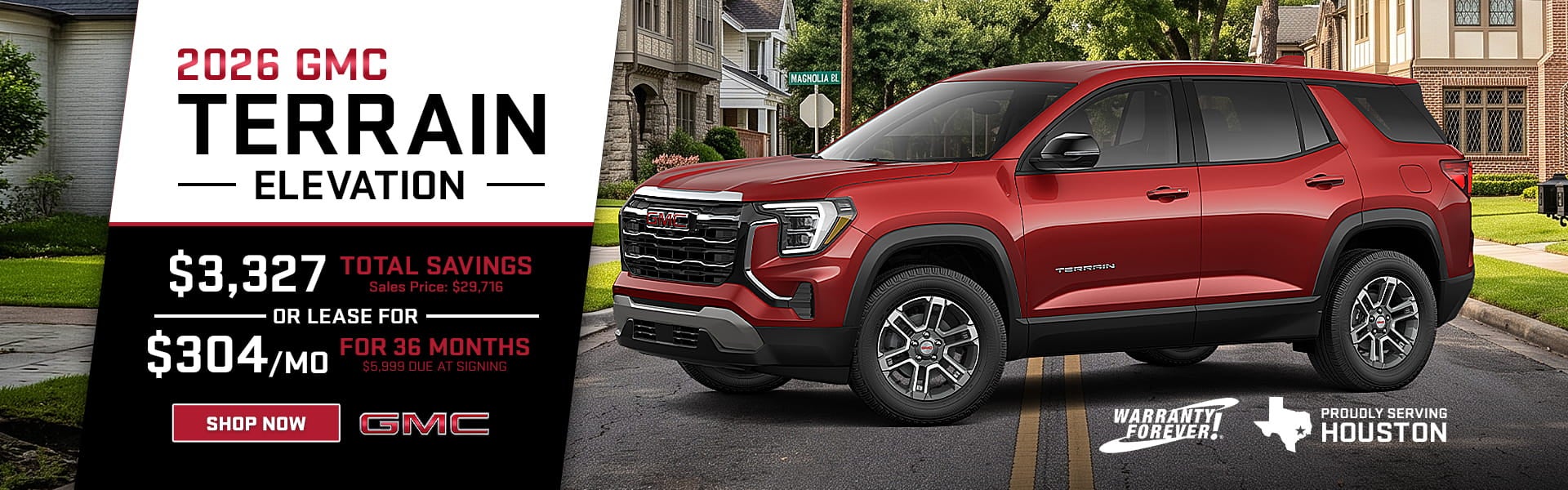 2026 GMC Terrain Elevation