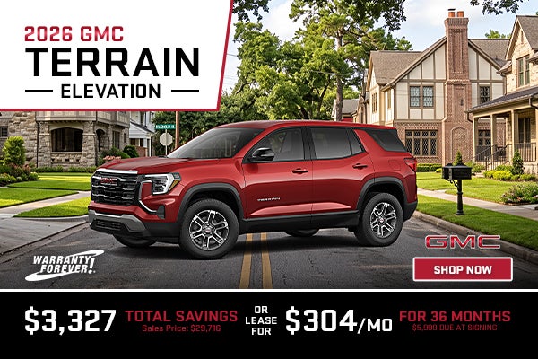 2026 GMC Terrain Elevation