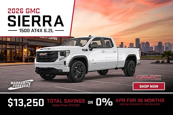 2026 GMC Sierra 1500 AT4X 6.2L