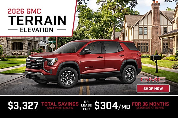 2026 GMC Terrain Offers from DeMontrond Buick GMC in TX