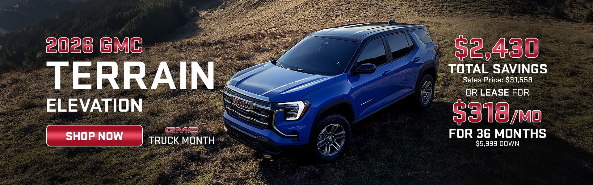 2026 GMC Terrain at DeMontrond GMC