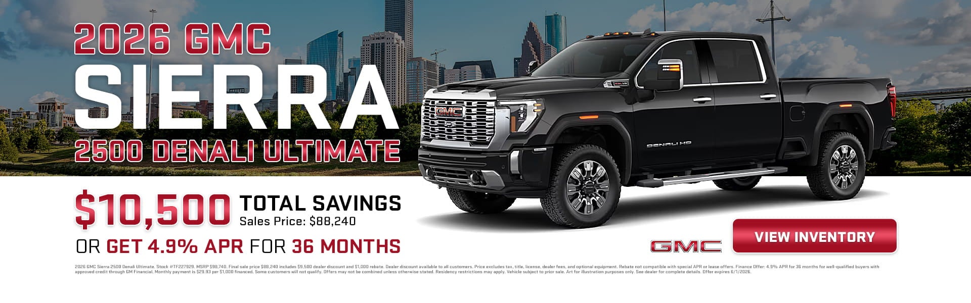 2026 GMC Sierra 2500 Denali Ultimate