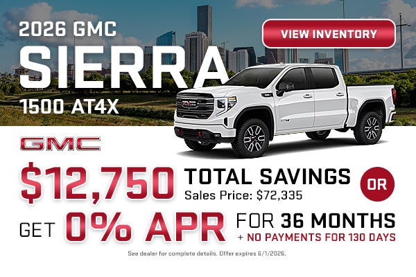 2026 GMC Sierra 1600 AT4X