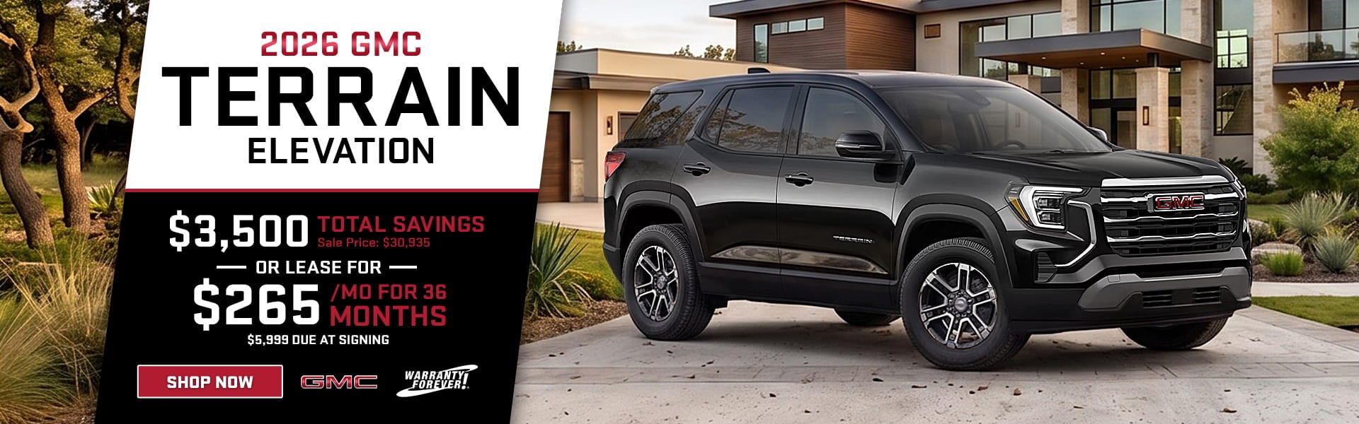 2026 GMC Terrain Elevation